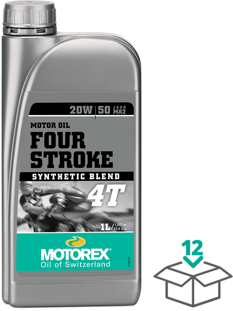 Motorex Four Stroke 4T 20W/50 Synthetic Blend