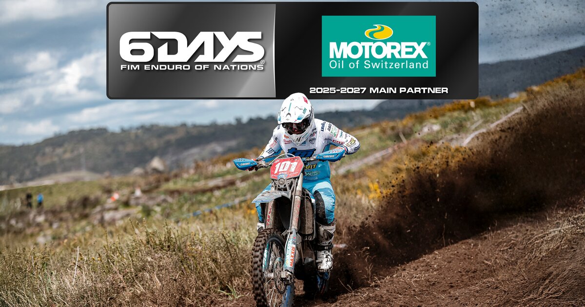 MOTOREX ist offizieller Partner der FIM International Six Days of ...